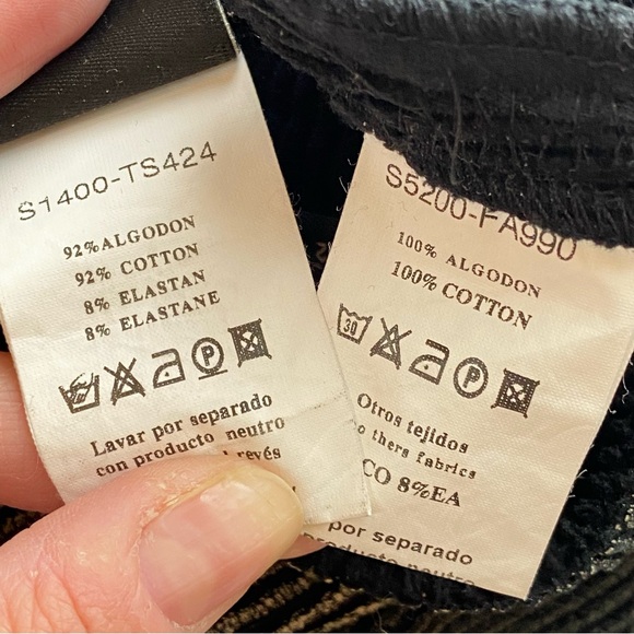 Rare Y2K Isabel de Pedro Black Distressed Trees Print Top/ Skirt Set Size 6/8 - Picture 15 of 16